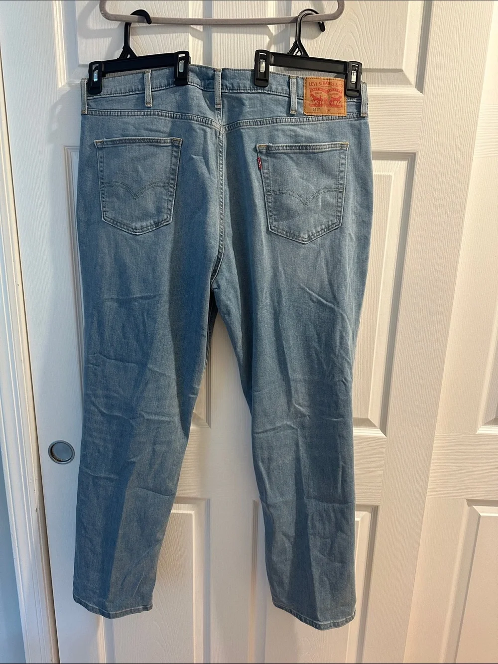 Men's Levi’s 541 Light Blue Denim Jeans - Classic Straight Fit